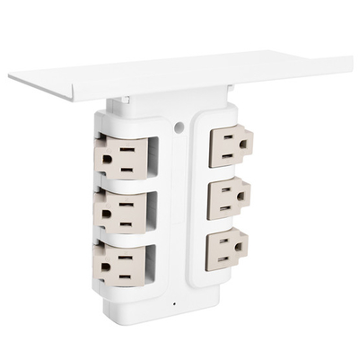 Wall Power Socket with Surge Protector ETL cETL Passed 6Way