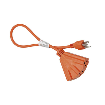 3 Outlet In/Outdoor Extension Cord With UL/CUL Passed