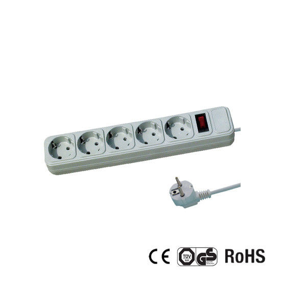 Germany Type Extension Socket With 1.5m Wire, With Switch CE/GS Certificate